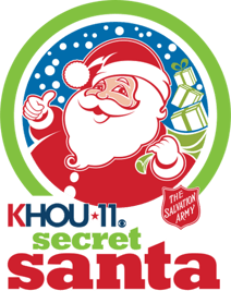 KHOU 11 Secret Santa logo