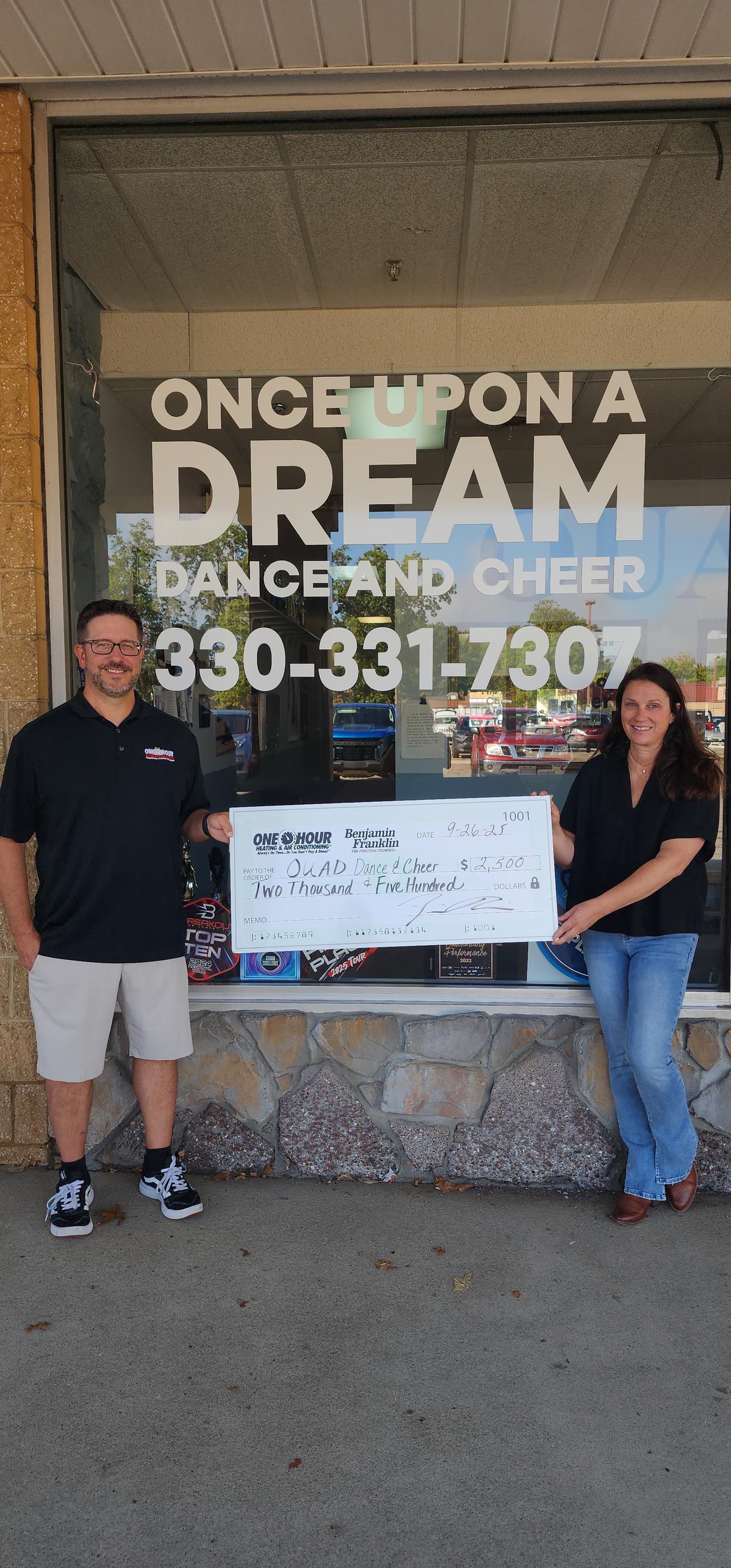 Once Upon A Dream Dance and Cheer