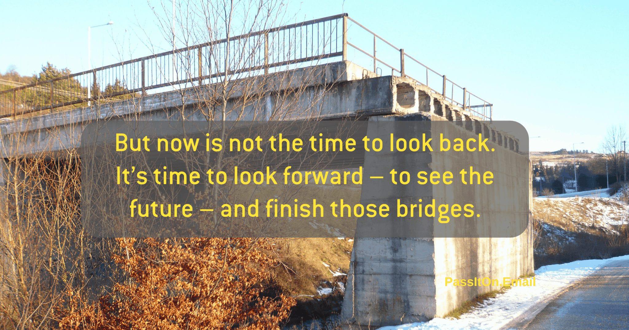 an image of a bridge in the winter