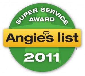 Angie's list award 2011