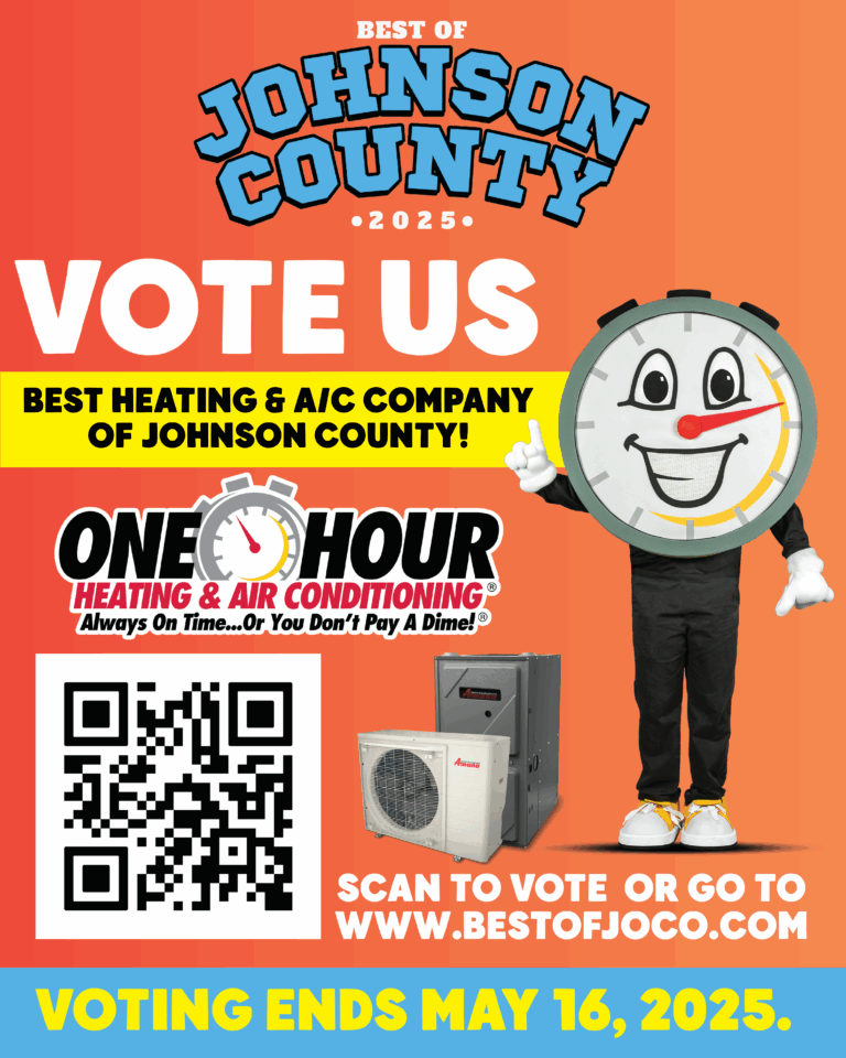 One Hour Heating & Air Conditioning of Johnson County flyer