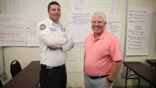 HVAC Technicians in a Classroom