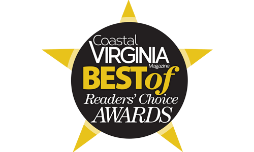 Coastal Virginia Best of Reader's Choice Awards badge