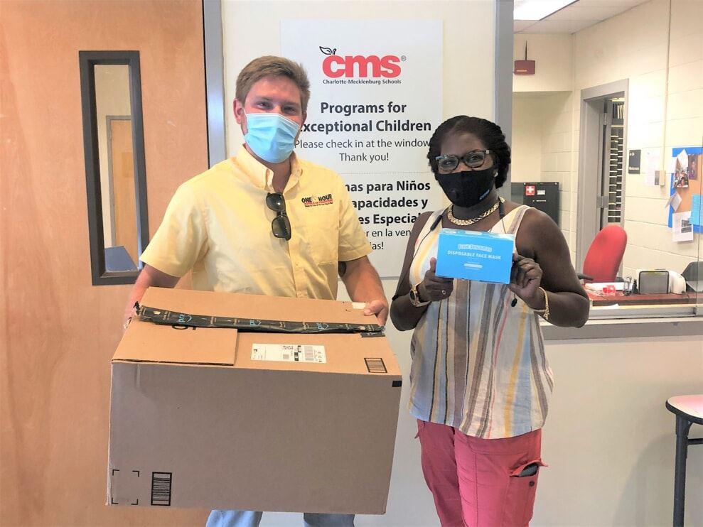 Pictured, David Fowler and Erica Hopkins