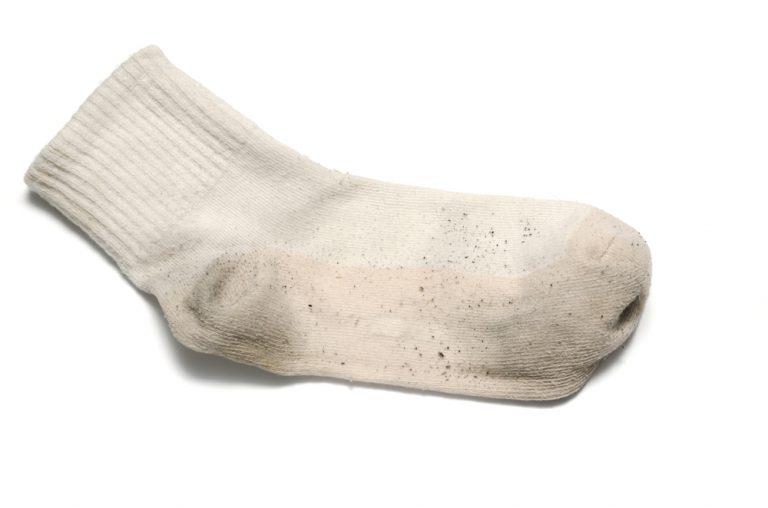Dirty socks, one of the common air conditioner smells a