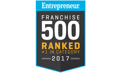 Entrepreneur Franchise 500 Top Ranked 2017 logo