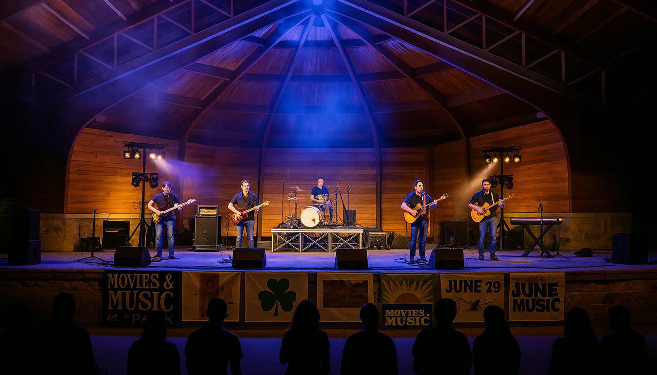 Live music and community events