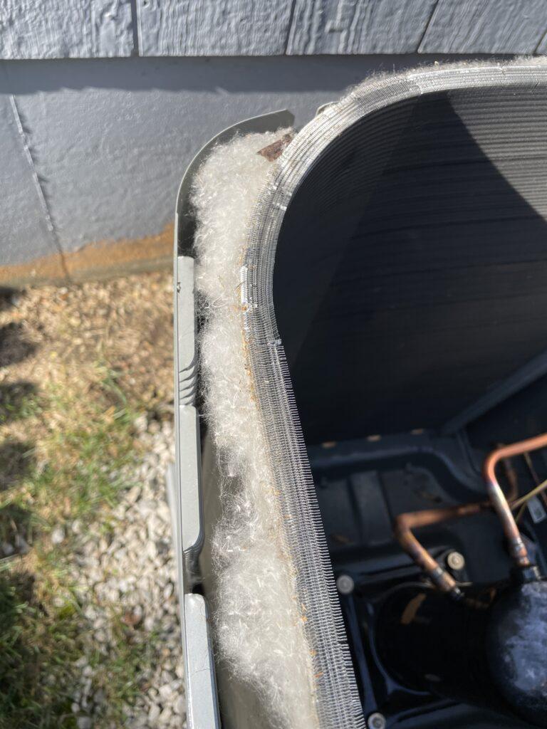 Is Your Air Conditioner Not Cooling Well? It Could Be Clogged with Cottonwood Seeds