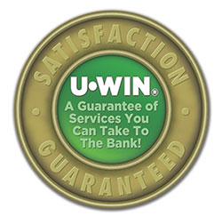 UWIN guarantee badge