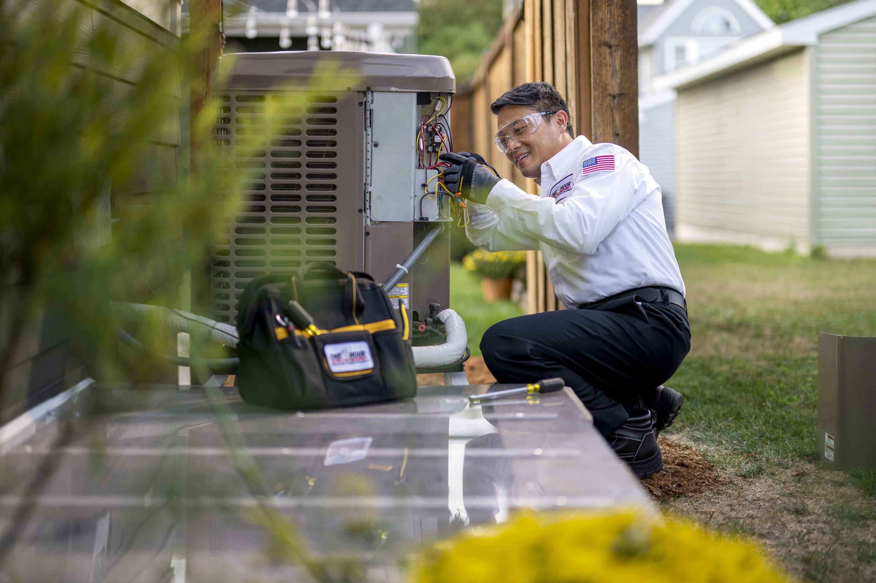 HVAC Repairs on AC Unit 