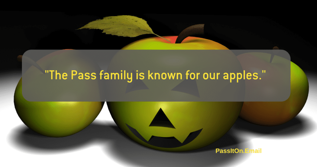 Pass Me An Apple