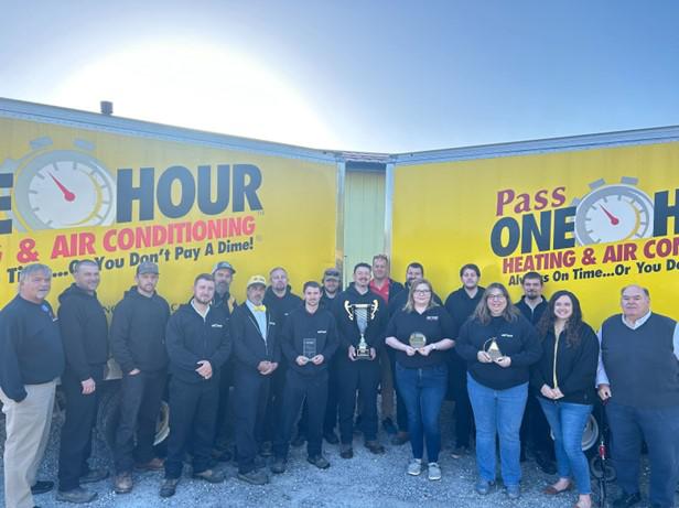 Pass One Hour Heating & Air Conditioning Named National Franchise of the Year