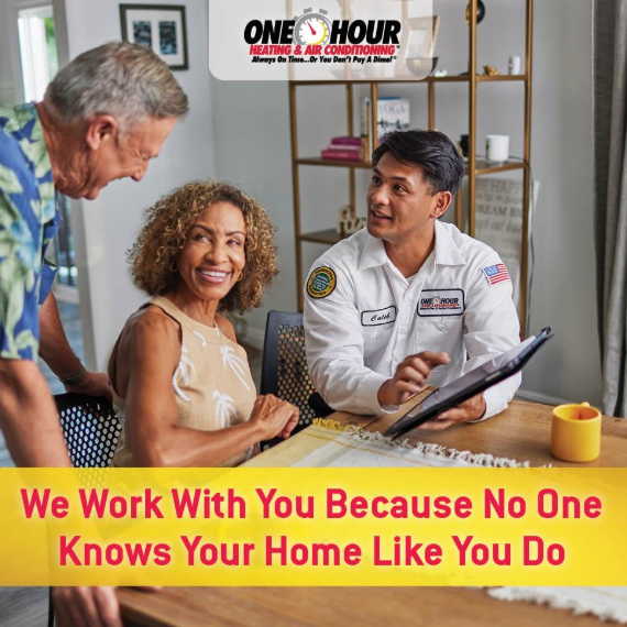 We Work With You Beacuse No One Knows Your Home Like You Do graphic