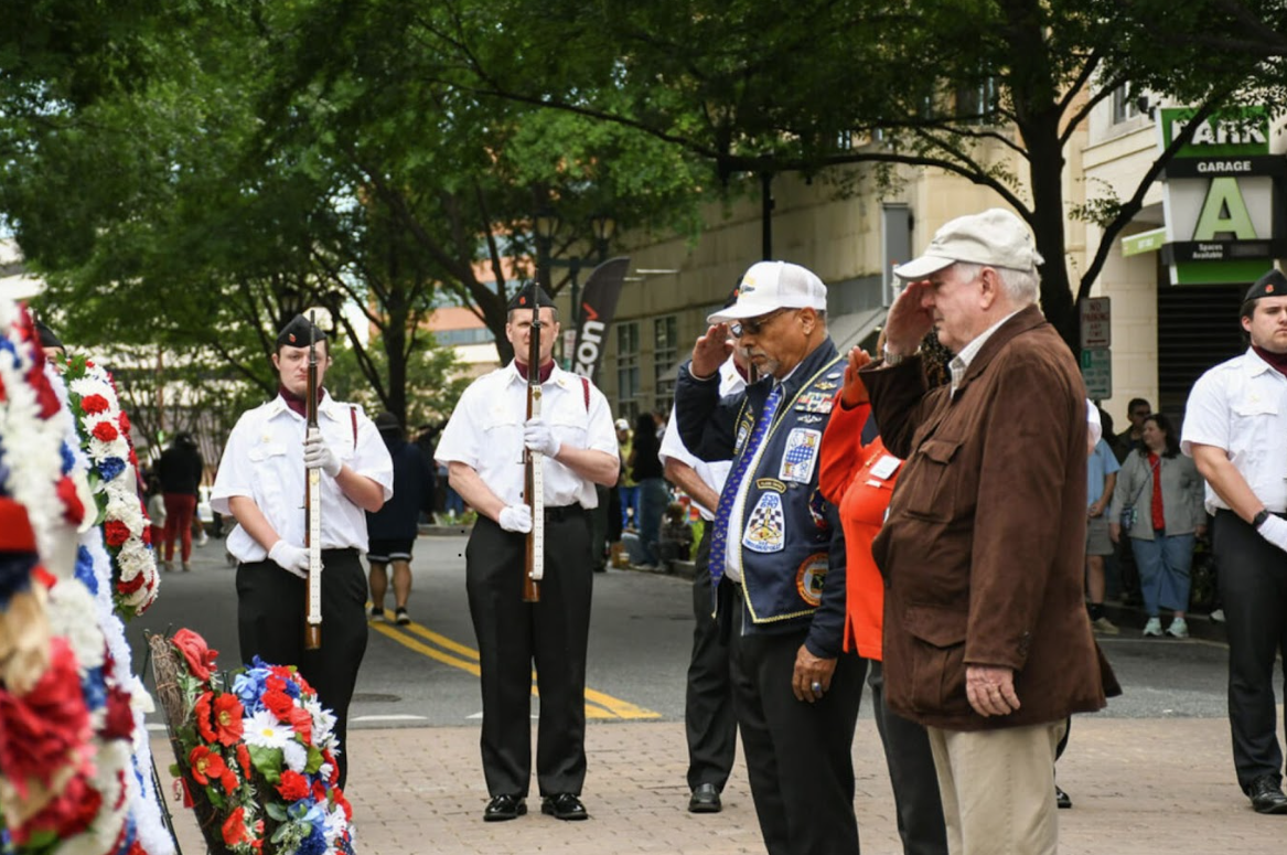 Memorial Day ceremony and parade
