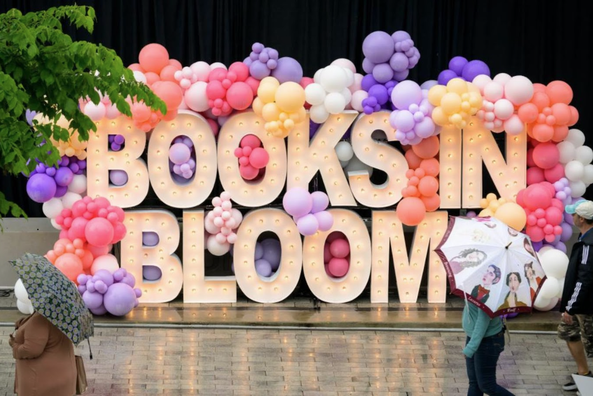 books in bloom