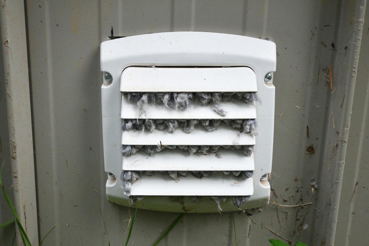 dirty dryer vent