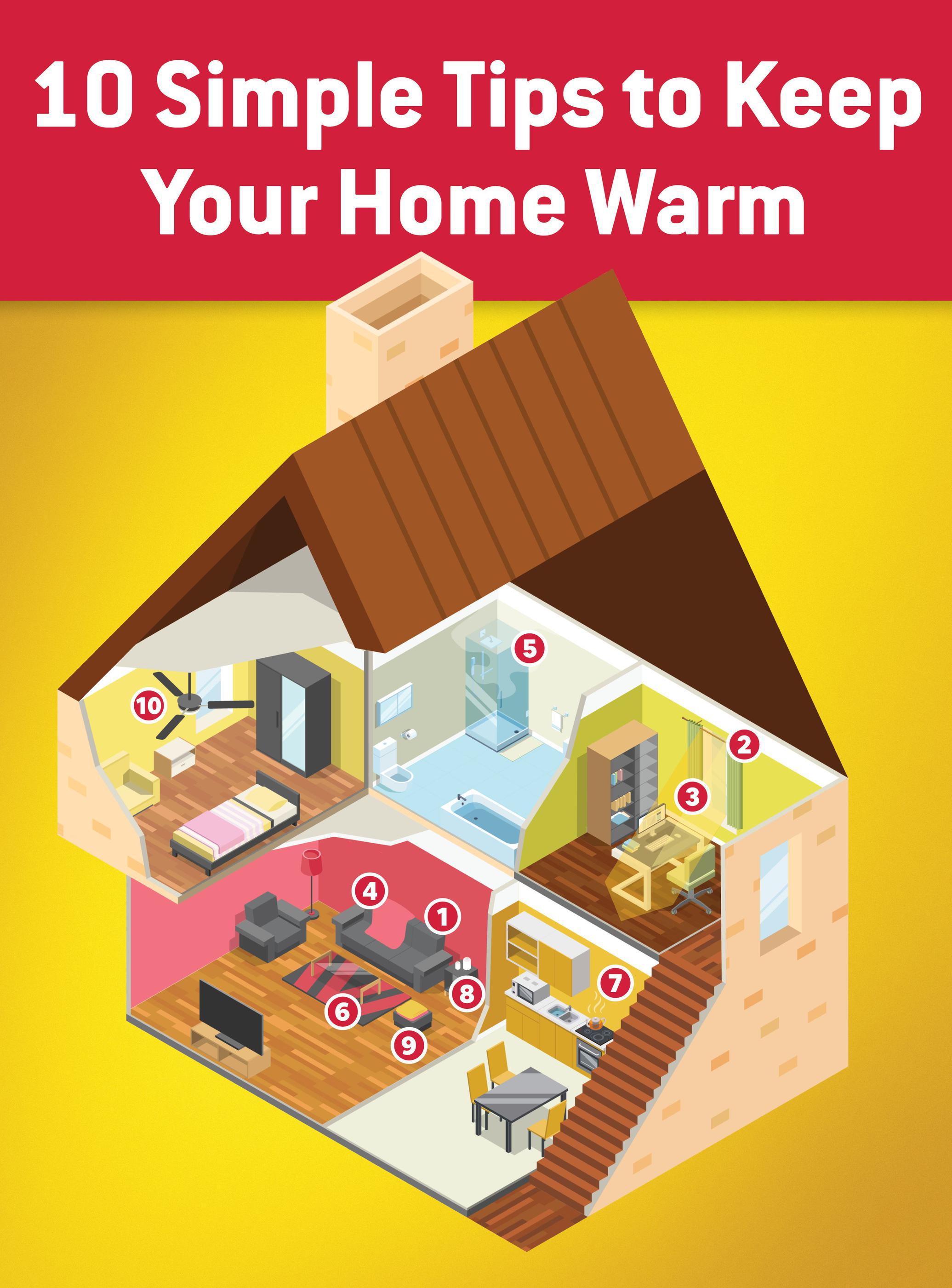 10 Simple Tips for Keeping Your House Warm During the Winter